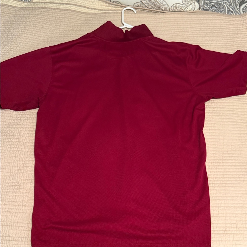 Columbia Men's Polo Shirt in Bold Crimson - Picture 4 of 4